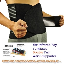複製-(04022) New Far Infrared Breathed Double Pull Lumbar Waist Protector Pain Relief